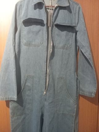 Mono vaquero azul mujer