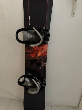 Tabla Snow Head 150cm mas fijaciones y funda