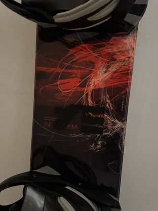 Tabla Snow Head 150cm mas fijaciones y funda