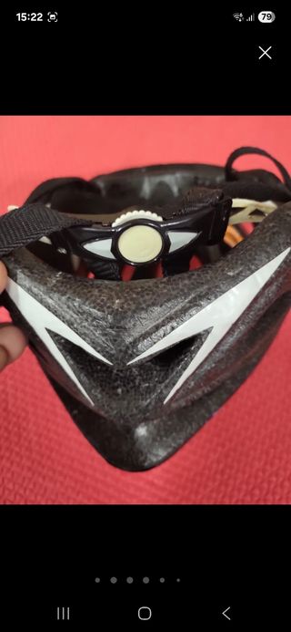 Casco bici MTB Catlike M azul-blanco