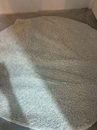 Alfombra La Redoute blanca Felpa