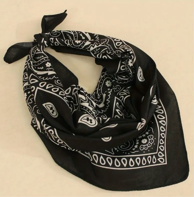 Pañuelo Bandana Negro