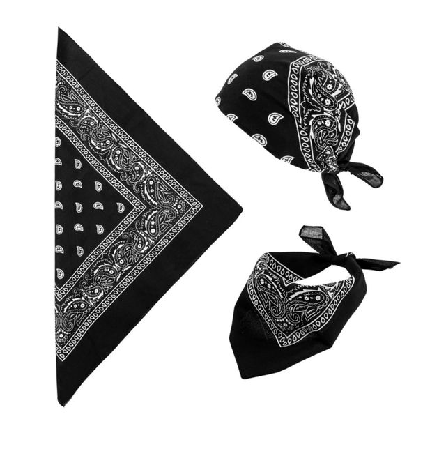 Pañuelo Bandana Negro