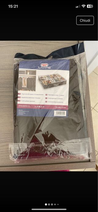 Organizzatore custodia scarpe DOMO pack Living 