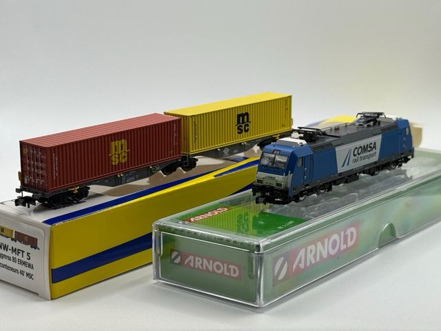 Arnold HN2595 253 Comsa + Mftrain NW-MFT 5 Ermewa