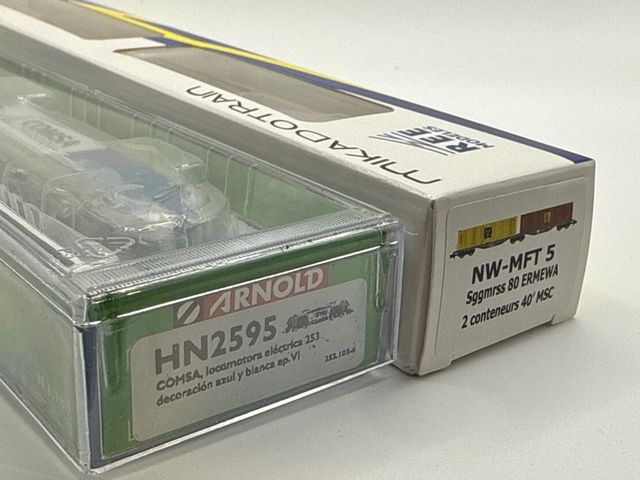 Arnold HN2595 253 Comsa + Mftrain NW-MFT 5 Ermewa