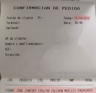 Colchón FLEX Cool Confort 135x190.