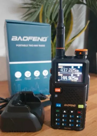 Baofeng 5RH PRO - Radio Ricetrasmittente GPS