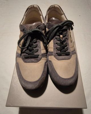 Hogan H198 Scarpe Marrone Grigio