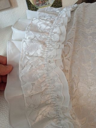 Tende pizzo bianche - 2 teli