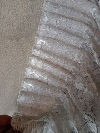 Tende pizzo bianche - 2 teli
