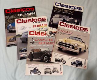 lote de 6 revistas “Clasicos exclusivos”