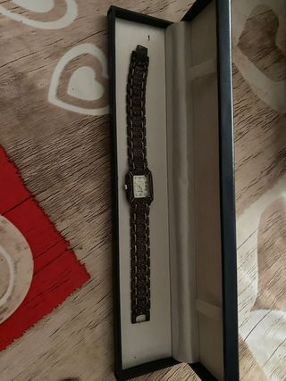 Reloj vintage mujer plata 