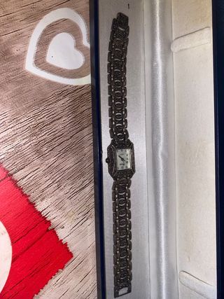 Reloj vintage mujer plata 