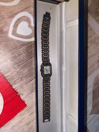 Reloj vintage mujer plata 