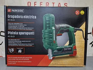 GRAPADORA CLAVADORA ELÉCTRICA PARKSIDE NUEVA