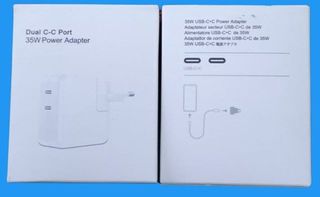 CARGADOR IPHONE 15 IPAD MACBOOK AIR 35W 2 PUERTOS