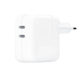 CARGADOR IPHONE 15 IPAD MACBOOK AIR 35W 2 PUERTOS