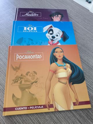 Colección Disney, 20 libros + cd.
