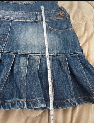 Salopette in Jeans con Minigonna