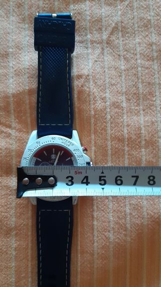 2 relojes Calgary - azules y amarillos