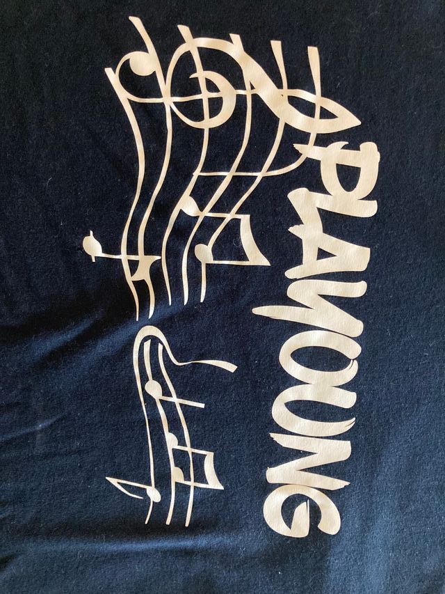 Maglietta APPLAMOUNG nera XS