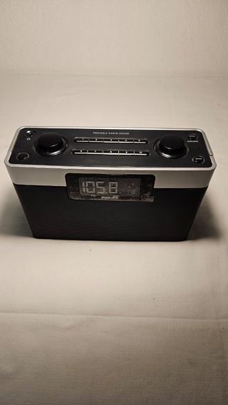 Radio Philips portatile - Nero/Argento