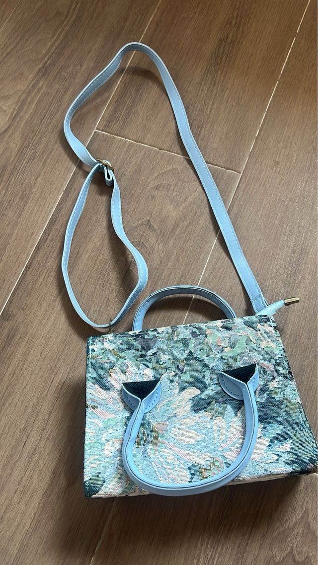 Bolso estampado flores