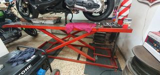 Elevador neumatico MOTOS