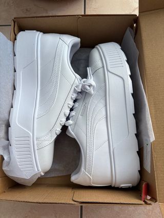 Puma Carina Platform - Bianche - Nuove