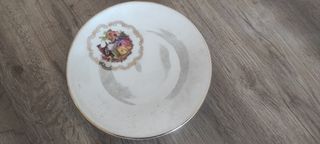 Juego café porcelana antiguo - 12 tazas