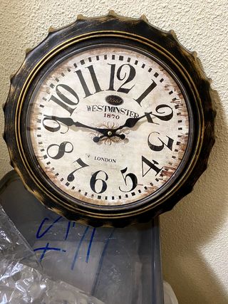 2 orologi da parete - Decorativi