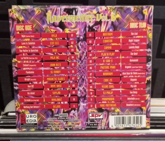 Ravermeister 6 CD - Dance & Electro