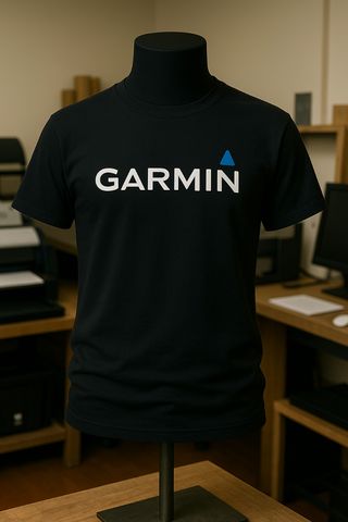 Camiseta GARMIN negra deportiva