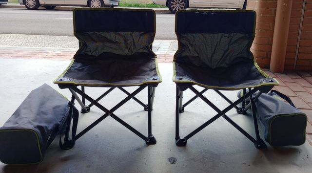 2 Sillas Plegables Camping
