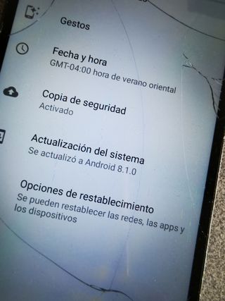 Xiaomi Redmi Go Azul - Pantalla rota