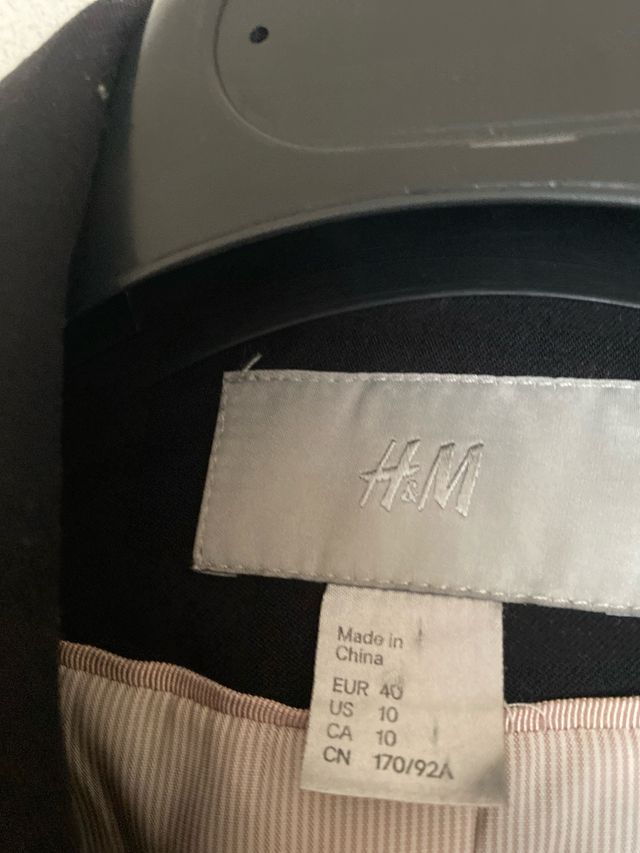 Giacca nera H&M tg L (40/12)