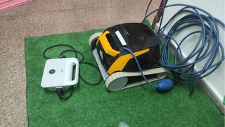 Dolphin E20 - Limpiafondos piscina + bomba achique