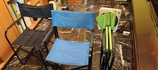 3 Armazones Silla Gerente Plegables Metal