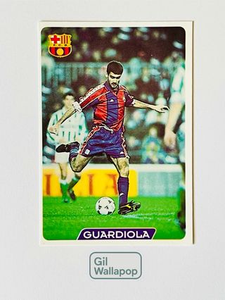 Cromo Pep Guardiola Mundicromo 1995
