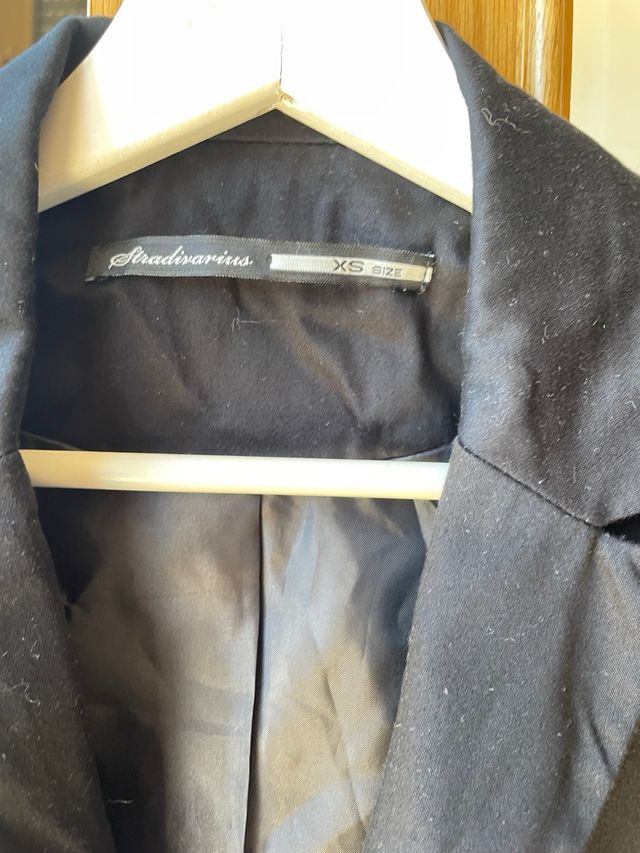 Americana negra Stradivarius XS