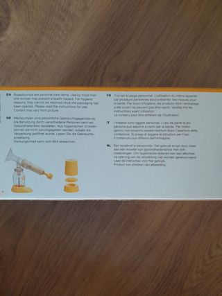 Sacaleches Manual Medela - a estrenar 