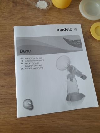 Sacaleches Manual Medela - a estrenar 