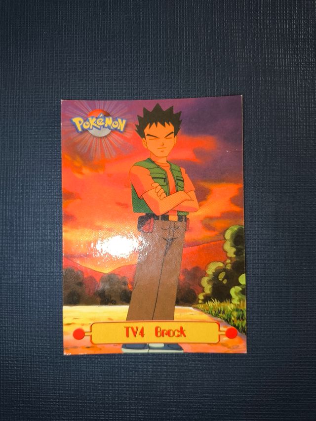 Carta Pokémon Brock TV4 Topps