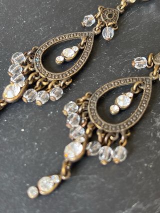 Pendientes con cristales