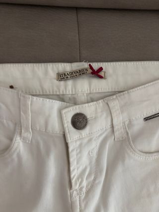 Pack de Pantalones blancos estampados