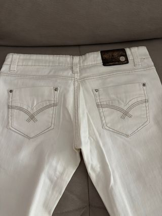 Pack de Pantalones blancos estampados
