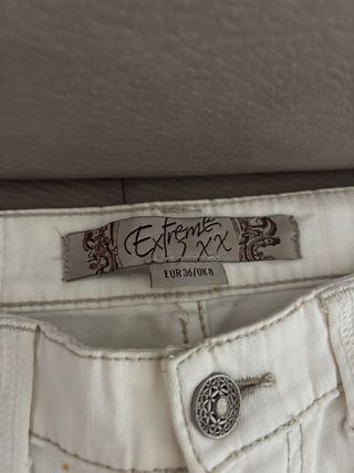Pack de Pantalones blancos estampados