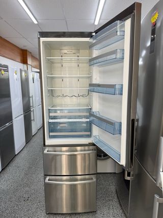 Nevera Haier acero inoxidable