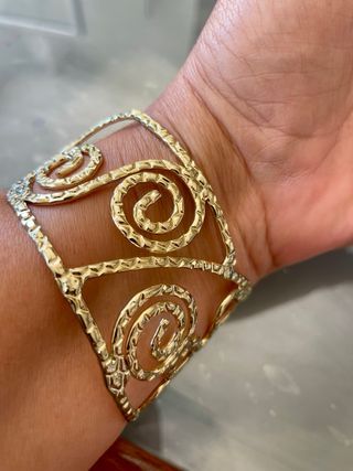 Bracciale metallo dorato